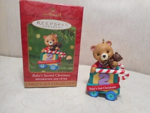 Hallmark Keepsake Ornamento .. Secondo Natale del bambino .. 1999 - Foto 1 di 6