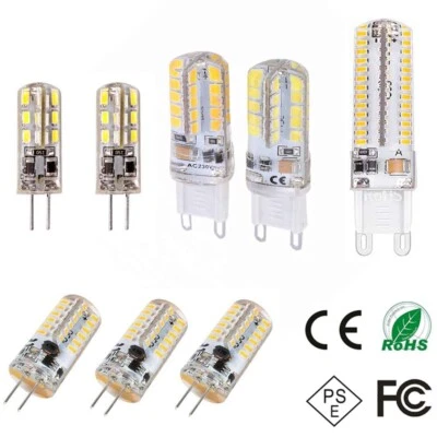 G9 G4 LED lampe Glühbirne 3W 5W 7W Warmweiß Kaltweiß Leuchtmittel DC 12V AC 230V - Bild 1 von 4
