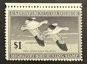 Travelstamps: 1947 US Federal Duck Stamps Scott #RW14 Mint MNH OG - Picture 1 of 5