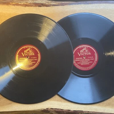 1928 CLASSICAL 12" 2 x discs 4 parts 78 rpm SERGE KOUSSEVITZKY - BOSTON S.O. E - Image 1 of 4