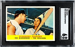 1958 Topps Sluggers Supreme #321 SGC 6 - Picture 1 of 2