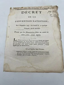 Portant que les dénonciations faites au comité de salut public, seront signées - Picture 1 of 2