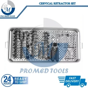 Cervical Retractor System High Grade Stainless Steel Spinal Retractor Full Set - Afbeelding 1 van 4