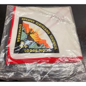Greater Cleveland Council-Cuyahoga- Lodge No 17 WWW Neckerchief - New in package - Picture 1 of 5