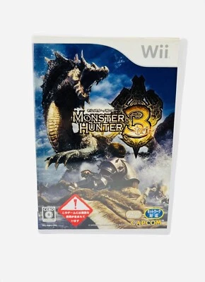 Monster Hunter 3 Tri Nintendo Wii Japan Import CIB Capcom Action RPG Jrpg Retro - Image 1 of 3