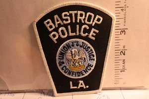 police patch BASTROP POLICE LOUISIANA - Picture 1 of 1