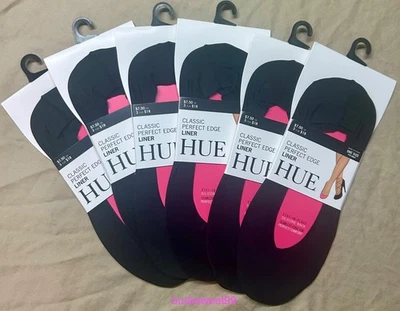 Calcetines HUE Classic Perfect Edge - NEGROS - Para mujer - Talla única - 6 pares Foto 1 de 2