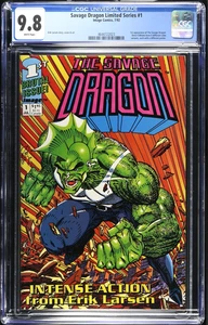 THE SAVAGE DRAGON #1 1992 Image Comics 1st App Savage Dragon CGC 9.8 4644722023 - Picture 1 of 4