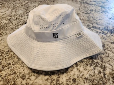  Perfect Game PG Bucket Hat White with Black Lettering  - Image 1 of 3