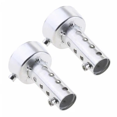 Silenciador silenciador silenciador tubo escape moto deflector motor ajustable 48mm Foto 1 de 4