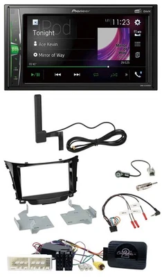 Pioneer MP3 DAB Lenkrad 2DIN Bluetooth Autoradio für Hyundai I30 ab 2017 - Bild 1 von 4