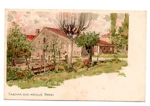 CASCINA OVE NACQUE VERDI METLICOVIZ ed RICORDI MUSICA OPERA - Imagen 1 de 1