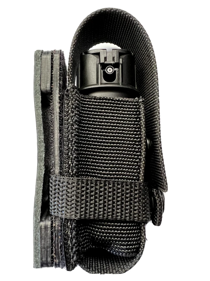 NW SELF DEFENSE PRODUCTS Pepper Spray Holster, Nylon -With Detachable Belt Attachment (Fits 1.5 - 2.5 oz)
