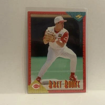 RT60 Bret Boone Cincinnati Reds 1994 Score Select Baseball Card HY - Image 1 of 2