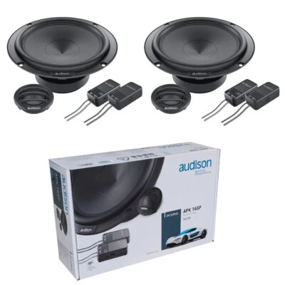 Audison APK 165P Prima Kit Altoparlanti 2 vie Woofer Tweeter Crossover 345W - Imagen 1 de 4