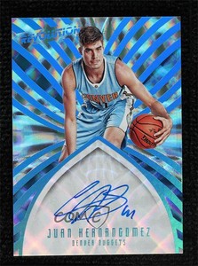 2016-17 Panini Revolution Futura /25 Juan Hernangomez #15 Rookie Auto RC