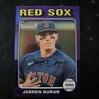 2024 Topps Heritage Chrome Purple Refractor Jarren Duran Red Sox