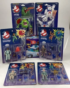 Real Ghostbusters Ecto-1 PETER RAY EGON WINSTON GREEN GHOST STAY-PUFT Lot of 7 - Picture 1 of 9