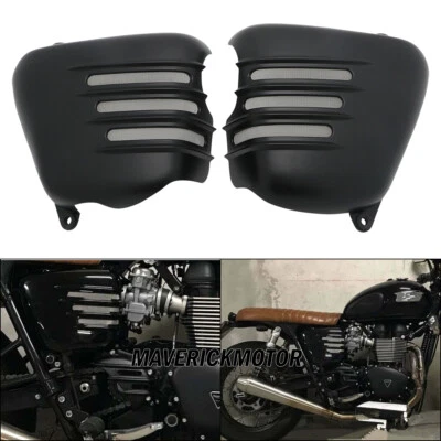 Battery Fairing Cover For Triumph Bonneville T100 Se Ace Thruxton 900 Scrambler - Image 1 of 4