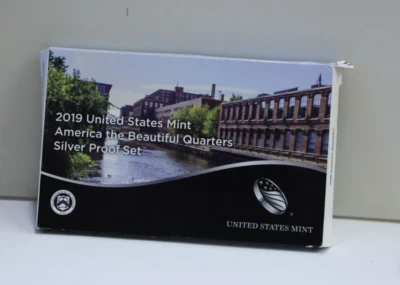 Juego de 5 monedas de plata a prueba 2019-Estados Unidos Mint - con caja y certificado de autenticidad plata .999 Foto 1 de 4