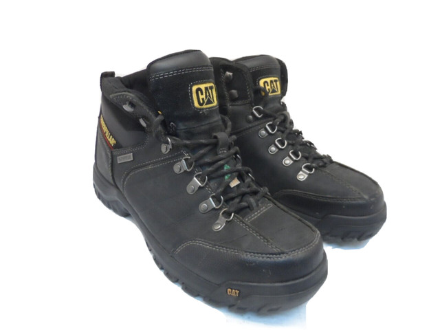 Bota Caterpillar THRESHOLD WP Impermeable SR Resistente al Deslizante PUNTA  SUAVE P74129 Negra