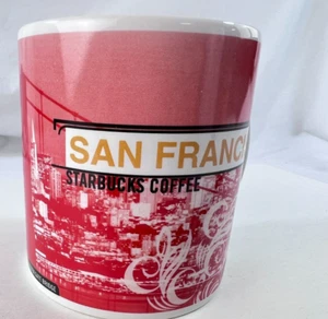 Vintage 1999 Starbucks Coffee City Mug Collector ~ San Francisco ~ NICE - Picture 1 of 14