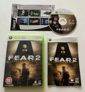 F.E.A.R 2 II Project Origin Microsoft Xbox 360 Complete FEAR PAL - Picture 1 of 2