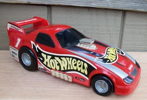 Vintage Mattel Hot Wheels Cars Storage Carrying Case Drag Racing Funny Car NHRA - Picture 1 of 8