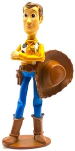 WOODY Disney Pixar TOY STORY 4 Movie PVC TOY Playset COWBOY Figure 4" FIGURINE! - Picture 1 of 1