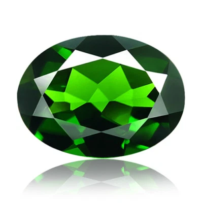 Chrome Diopside 1.60ct rare aaa green color 100% natural earth mined Russia - Image 1 of 3