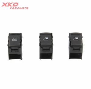 3Pcs Passenger Side Window Switch Button For VW Bora Jetta Golf MK4 Passat B5 - Picture 1 of 6