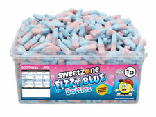 Sweetzone Fizzy Blue Bottles Tub - 600 Count