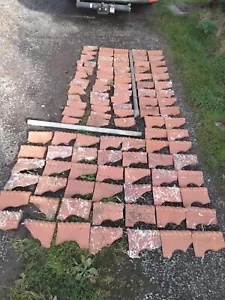 114 rope edging tiles, victorian style, path, garden edging stones - Picture 1 of 6