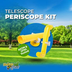 SWING SET STUFF INC.TELESCOPE PERISCOPE KIT YELLOW awesome fun kids play 0308 - Picture 1 of 11