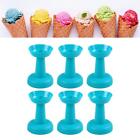 6 Pieces Multipurpose Ice Cream Holder Round Reusable For Countertop Parties