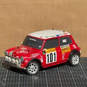 Tamiya 1/10 RC Mini Cooper Monte Carlo Rallye auf M03 - Bild 1 von 10