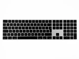 Apple Magic Wireless Keyboard with Numeric Keypad Black - German/Austrian Keys - Picture 1 of 3