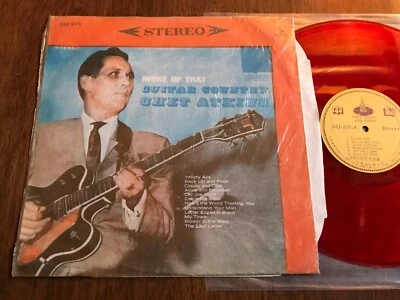 CHET ATKINS More Of That Guitar Country LP Rare RED Taiwan Import SPIN-Cleaned  - Image 1 of 4