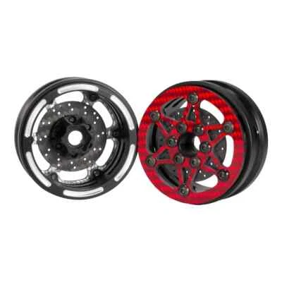 4pcs Carbon Fiber Brake Rotors for 1/10 RC Crawler 1.9" 2.2" Beadlock Wheels Rim - Image 1 of 4