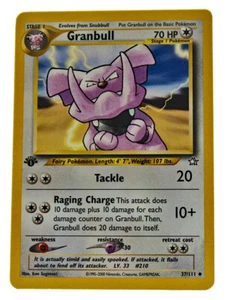 Granbull 37/111 1st Edition Uncommon Neo Genesis NM With eBay Shipping - Picture 1 of 3