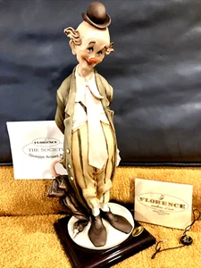 1973 Giuseppe Armani DER ZARTE CLOWN Figur Skulptur Privat Sammler - Bild 1 von 22