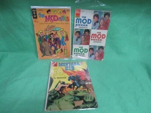 Lote mixto de 3 cómics Modniks Mod Squad Montana Kid M66 - Imagen 1 de 4