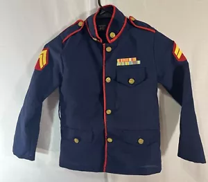 Authentic Kids Halloween Military Jacket Costume Jacket Size M 5-6 Boys - Picture 1 of 5