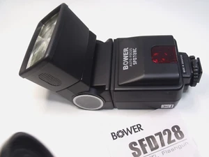 BOWER AUTO FOCUS SFD728C DIGITAL TTL FLASH - Picture 1 of 4
