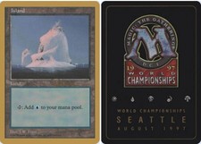 Island (5th Edition Frozen) - Paul McCabe - 1997 ~ Lightly Played World Champion