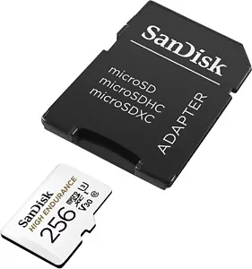 Tarjeta de memoria SanDisk High Endurance V30 microSDXC 32, 64, 128, 256 GB con adaptador - Imagen 1 de 10