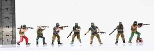 Sanrong 1/72 Gaza Elite Squad 7-man group Finished Colored Model NEW ! - Picture 1 of 2