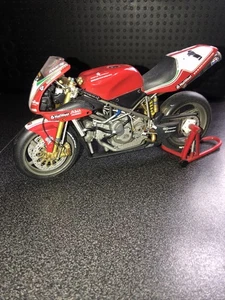 MinichampsDucati 996 Carl Fogarty WSBK Champion 1999 Bike 1.12 Repairs Spares - Picture 1 of 11