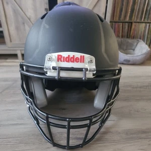 ๐2022 Riddell Victor I Youth L/XL Helmet R41187 Matte Black - Picture 1 of 16