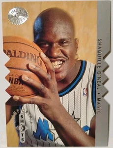Shaquille O’Neal 1995-96 SP Championship #S20 CHAMPIONSHIP SHOTS Die-Cut Insert - Picture 1 of 5